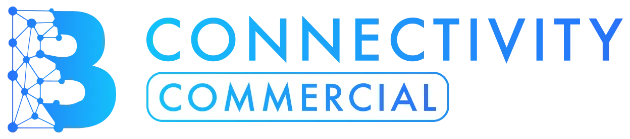 Brilliant Connectivity Commercial wordmark, network infrastructure specialist for building projects in the SF Bay Area